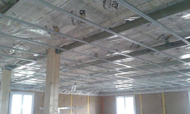 plafond isolation